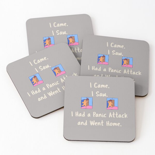 Item preview, I came I saw I had a panic attack and went home T-Shirt designed and sold by PiccoTees.