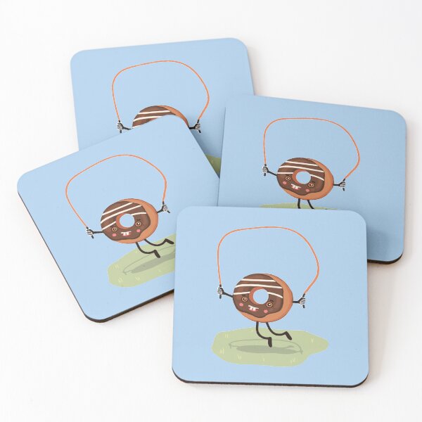 Item preview, donut boy skipping rope designed and sold by LisetteBaron.