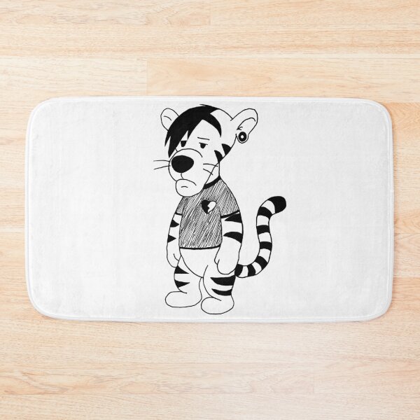 Item preview, Emo Tiger designed and sold by Purrgatory Pop.