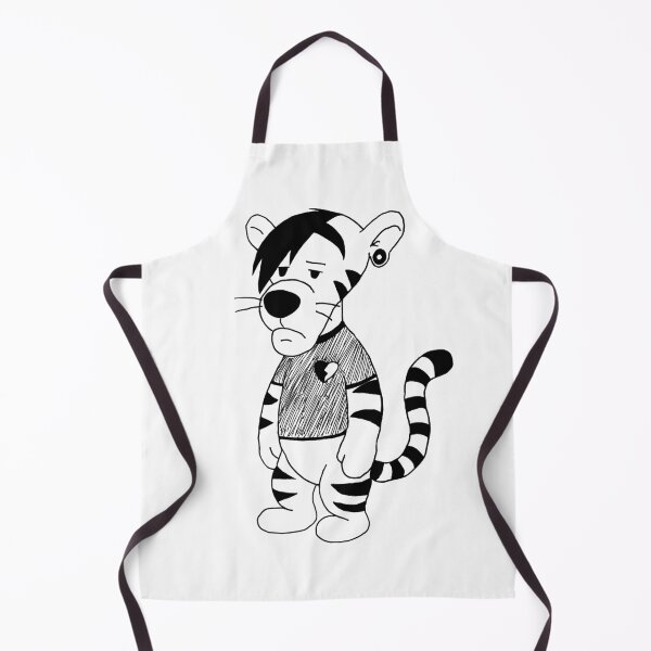 Item preview, Emo Tiger designed and sold by Purrgatory Pop.