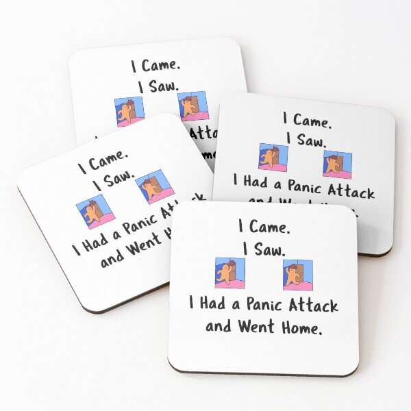 Item preview, I came I saw I had a panic attack and went home T-Shirt designed and sold by PiccoTees.