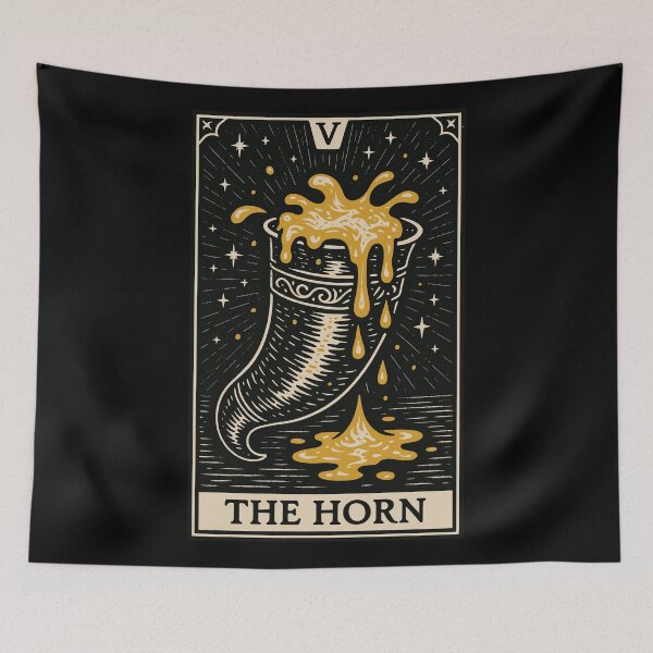Item preview, The Horn – Mead Tarot Drinking Ritual Card designed and sold by BRU Design.
