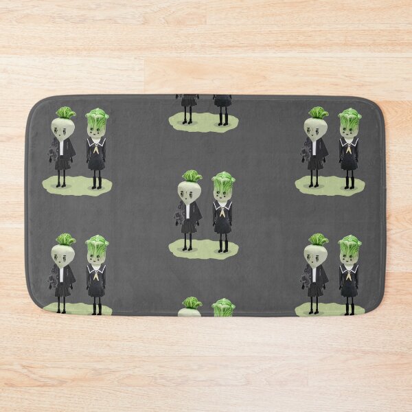 Item preview, cute goth kids Anthropomorphic vegetables  designed and sold by LisetteBaron.