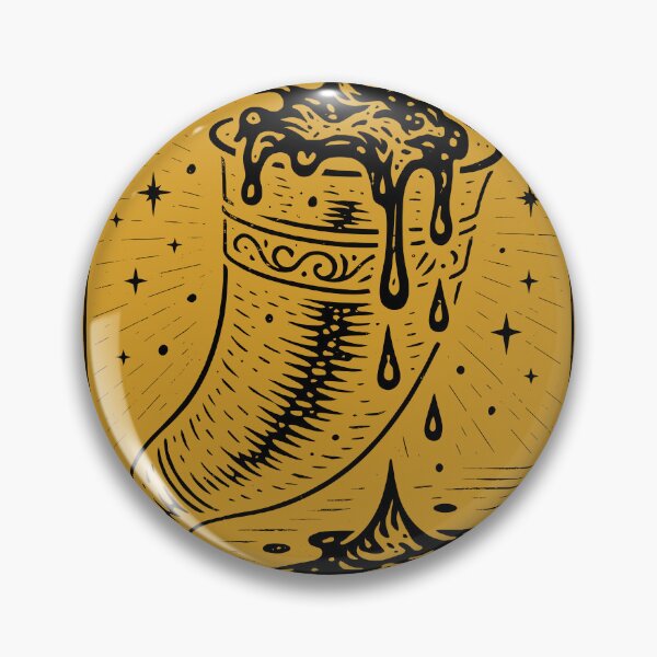 Item preview, Golden Horn – Mead Tarot Card of Abundance designed and sold by BRU Design.