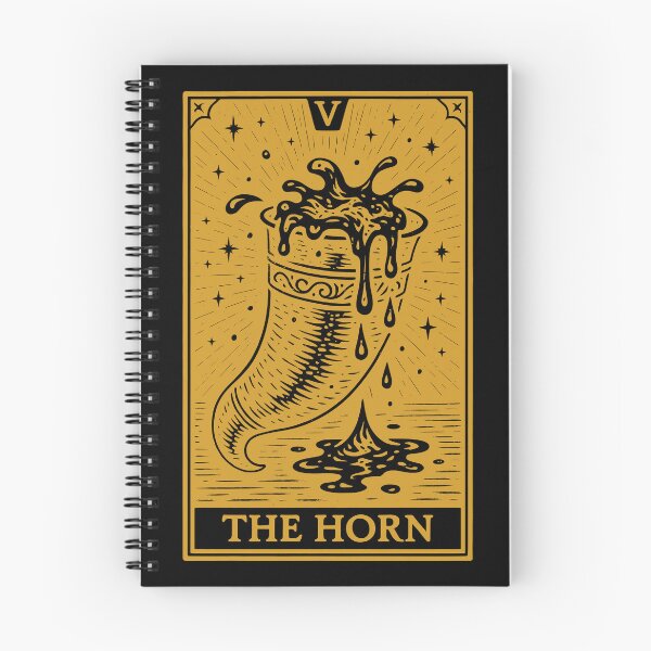 Item preview, Golden Horn – Mead Tarot Card of Abundance designed and sold by BRU Design.