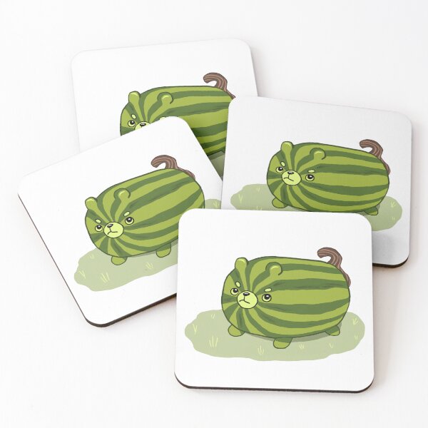 Item preview, cute watermelon dog anthropomorphic fruit designed and sold by LisetteBaron.
