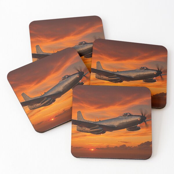 Item preview, F-82 Twin Mustang in Fiery Twilight designed and sold by Skyframe Aviation.
