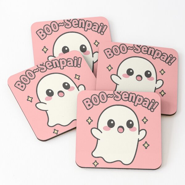 Item preview, BOO~Senpai! - Kawaii Ghost Anime Design designed and sold by Diwakar-Designs.