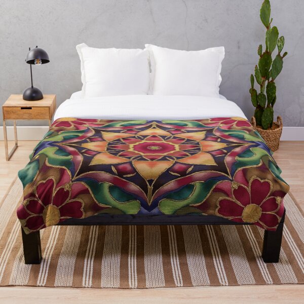 Item preview, Mandala Blosom – Gold Line Mandala Geometry designed and sold by Wordsmith-Cafe.