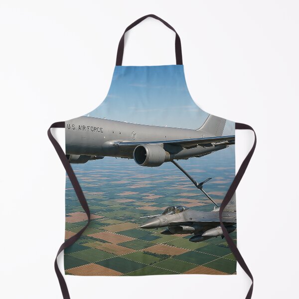 Item preview, KC-46 Pegasus Refueling F-16 Over Farmland designed and sold by Skyframe Aviation.