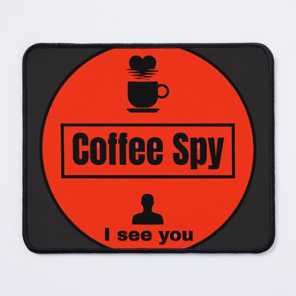 Item preview, Coffee Spy Red Alert : Coffee Lover Sticker designed and sold by Felia001.