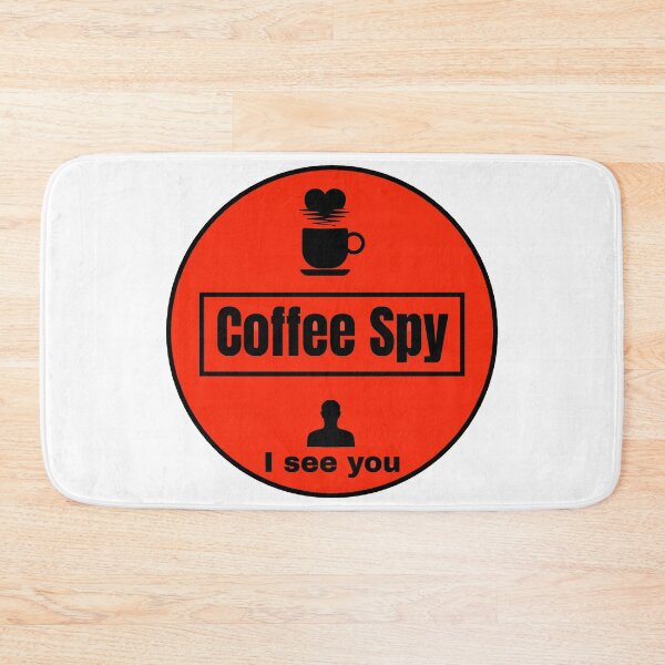 Item preview, Coffee Spy Red Alert : Coffee Lover Sticker designed and sold by Felia001.