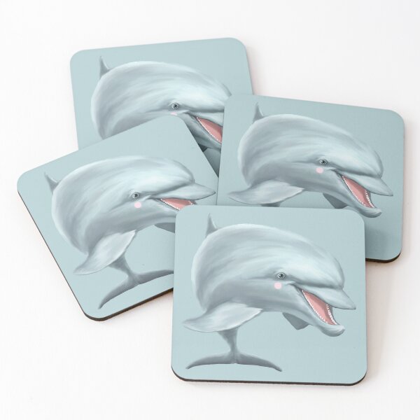 Item preview, cute dolphin designed and sold by LisetteBaron.