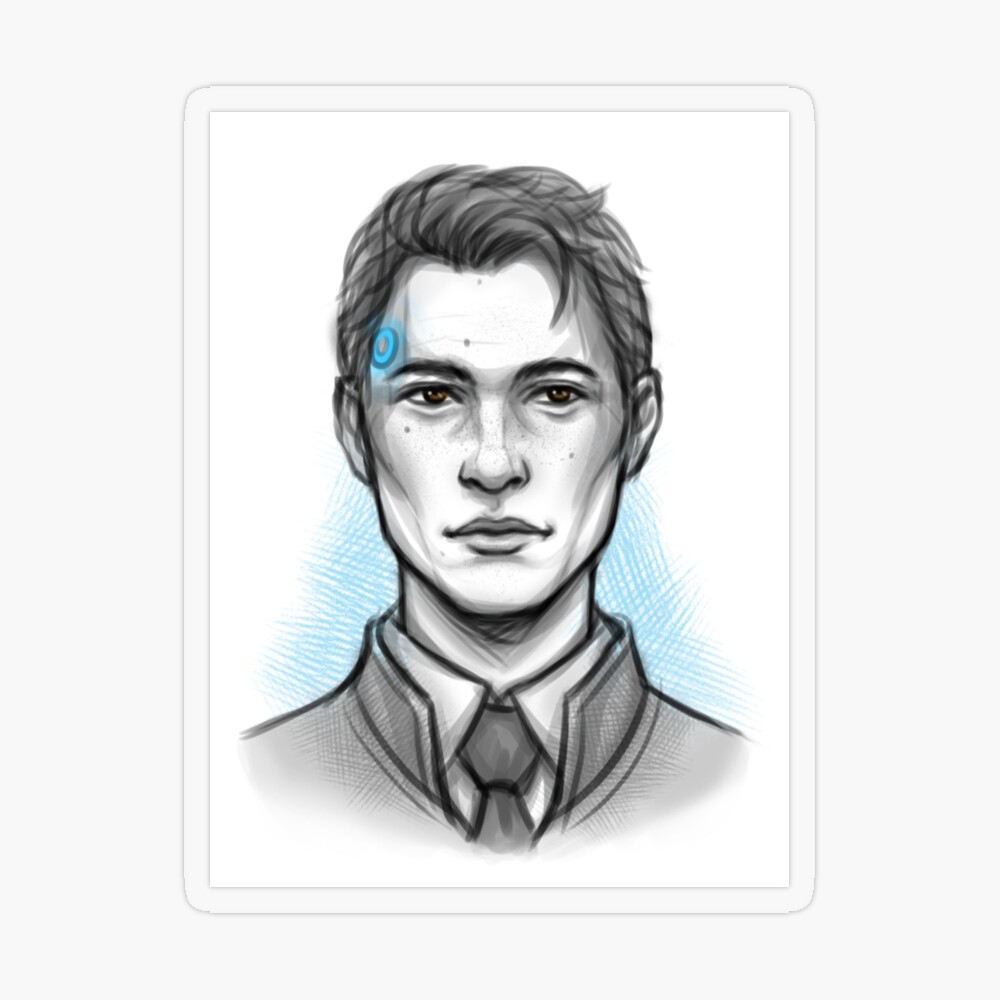 Detroit: Become Human - My Name is Connor, an art print by Jet