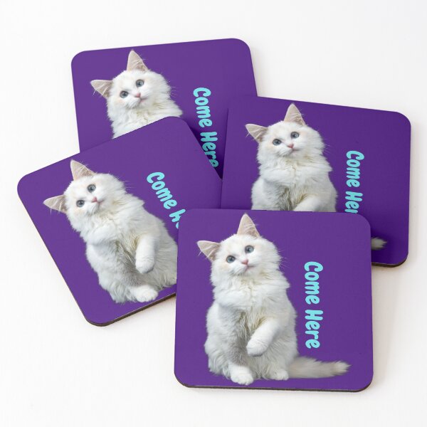 Item preview, Come here,Chat kitten pet stickers art designers,t shirts,digital art,graphic tees,t shirt roblox, t shirt printing,white t shirt designed and sold by Redkaone.