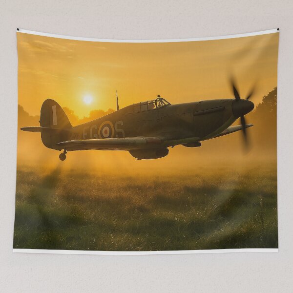 Item preview, Dawn Breaks on the Hurricane BBMF designed and sold by Skyframe Aviation.