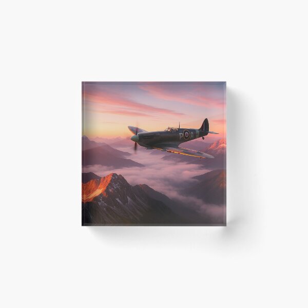 Artikelvorschau, Spitfire Over Peaks BBMF entworfen und verkauft von Skyframe Aviation.