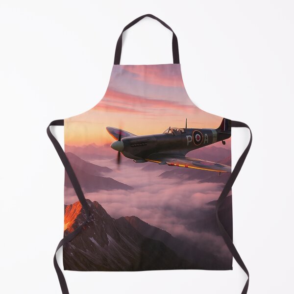 Item preview, Spitfire Over Peaks BBMF designed and sold by Skyframe Aviation.
