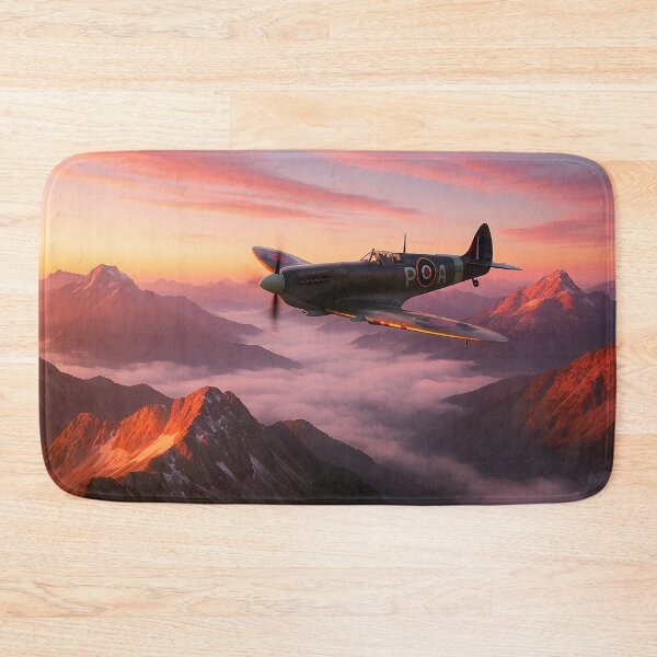 Item preview, Spitfire Over Peaks BBMF designed and sold by Skyframe Aviation.