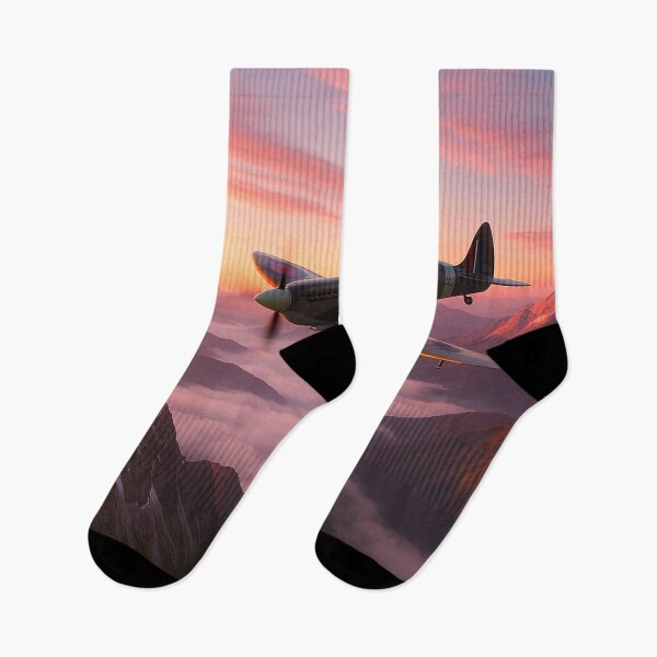 Item preview, Spitfire Over Peaks BBMF designed and sold by Skyframe Aviation.