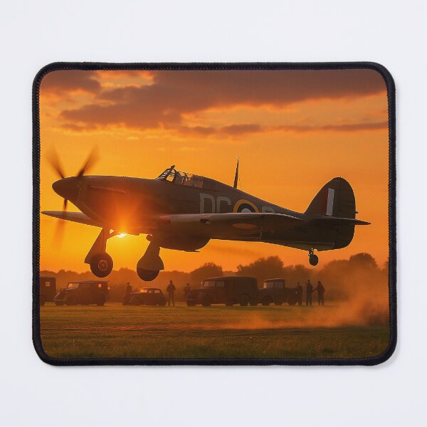 Item preview, Hurricane Departure at Dusk BBMF designed and sold by Skyframe Aviation.