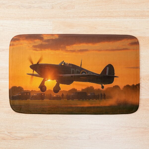 Item preview, Hurricane Departure at Dusk BBMF designed and sold by Skyframe Aviation.
