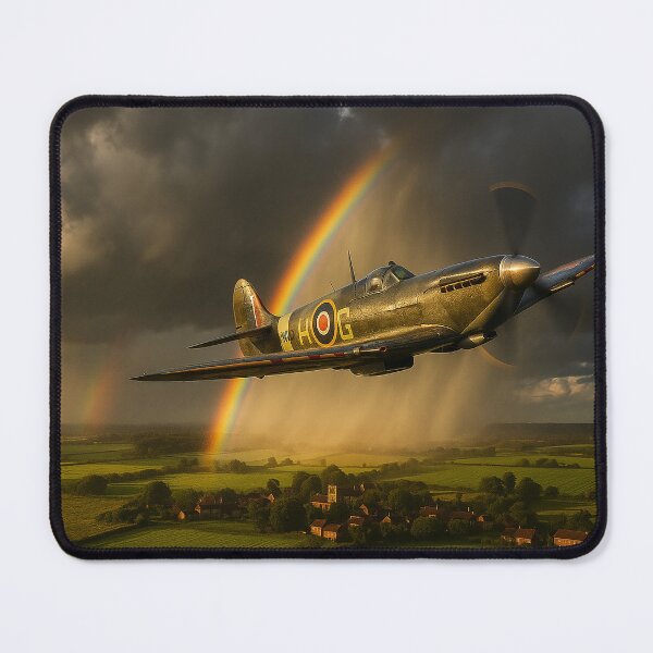 Item preview, Spitfire and the Rainbow BBMF designed and sold by Skyframe Aviation.