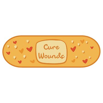 Artwork thumbnail, Cure Wounds Band aid by Druid Soup