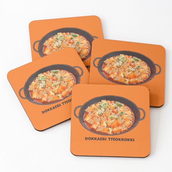 Item preview, Dokkaebi tteokbokki ( Korean goblin rice cakes) designed and sold by LisetteBaron.