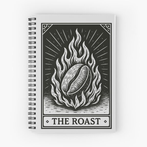 Item preview, The Roast - Vintage Coffee Tarot designed and sold by BRU Design.