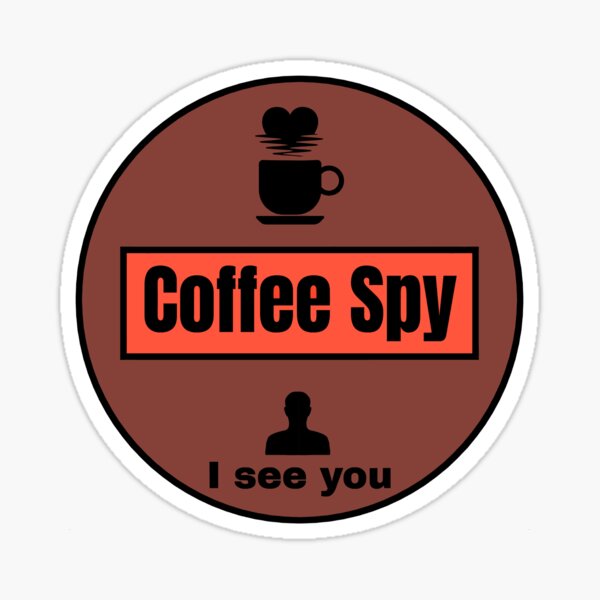 Item preview, Coffee Spy : Coffee Lover T-Shirt designed and sold by Felia001.