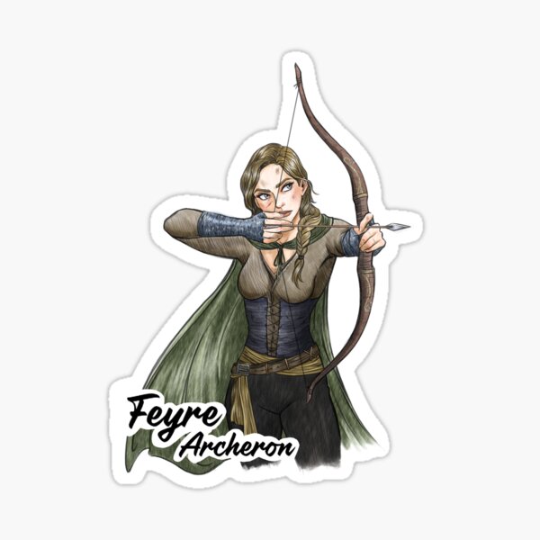 Item preview, Feyre Archeron designed and sold by beatriz_isdrawing.