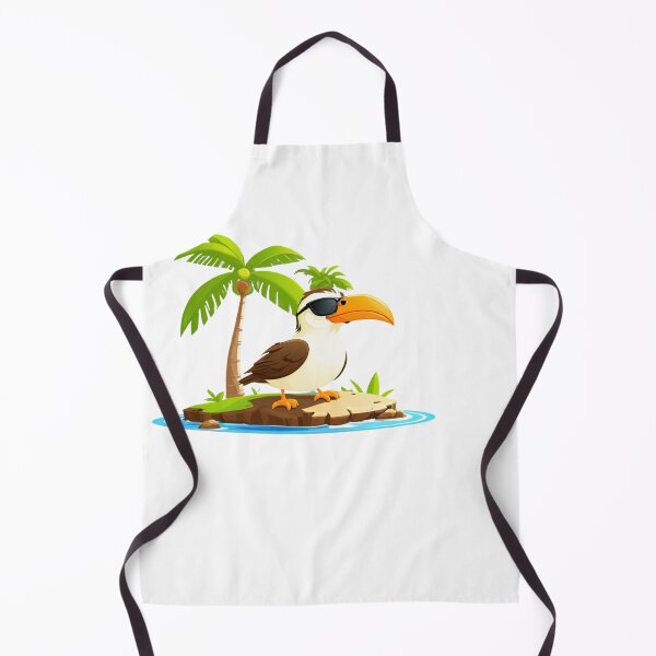 Item preview, Cool bird on a tiny island designed and sold by N2ODesign.