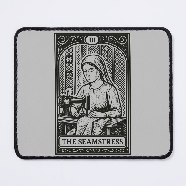Item preview, Sewing Tarot - The Seamstress Retro Needlecraft designed and sold by BRU Design.