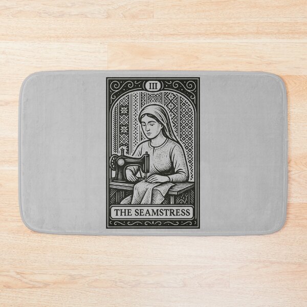 Item preview, Sewing Tarot - The Seamstress Retro Needlecraft designed and sold by BRU Design.