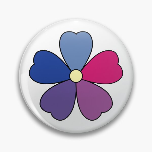 Artikelvorschau, Bi Pride Blume entworfen und verkauft von Mady33.