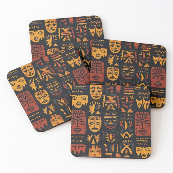 Item preview, Vanuatu Tribal Legacy - Seamless Melanesian Symbols designed and sold by Myra365Art.