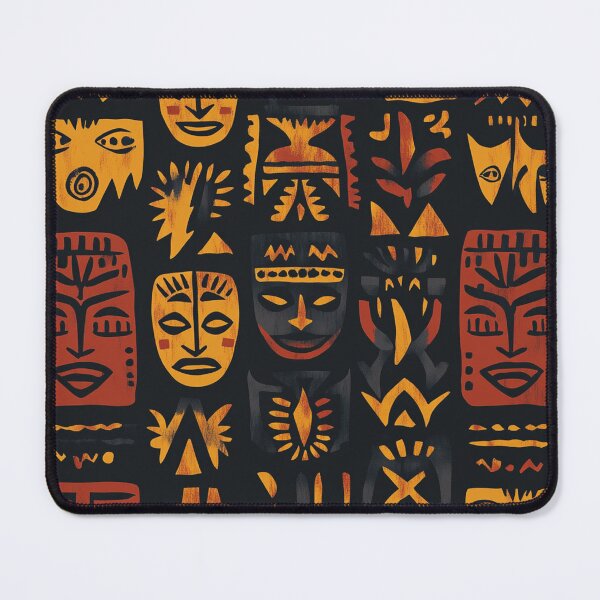 Item preview, Vanuatu Tribal Legacy - Seamless Melanesian Symbols designed and sold by Myra365Art.