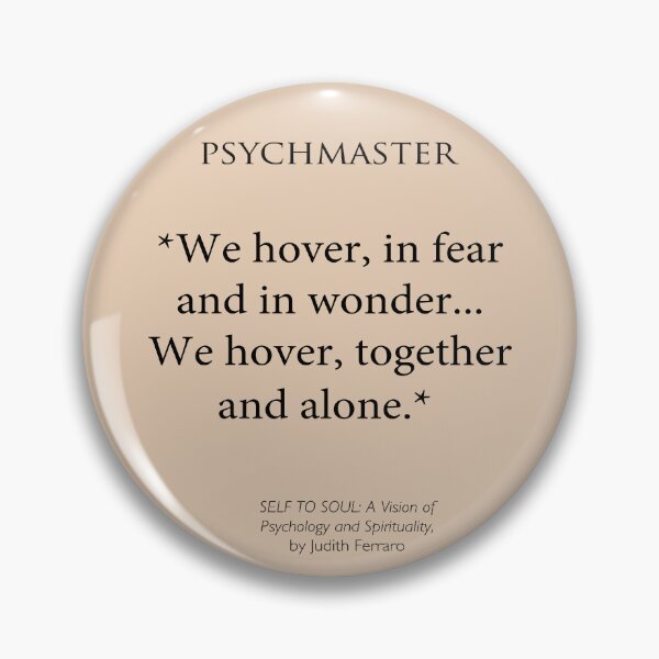 Item preview, We Hover, in fear and in wonder (dark lettering) designed and sold by Psychmaster.