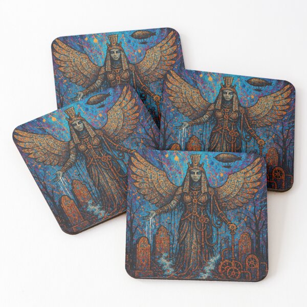 Item preview, Nephthys: Guardian of the Clockwork Graveyard designed and sold by VidyoeDesigns67.