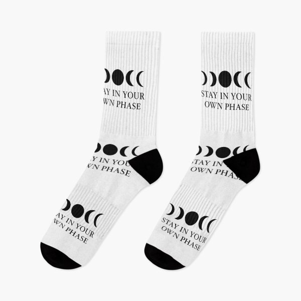 Item preview, Stay In Your Own Phase | Minimalist Moon Phases Quote designed and sold by Diwakar-Designs.