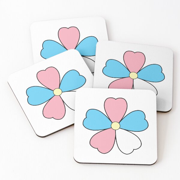 Item preview, Transgender Pride Flower designed and sold by Mady33.