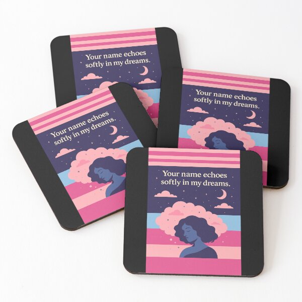 Item preview, "Echoes in My Dreams – Soft Romantic Night Art" designed and sold by Pyroluxe.