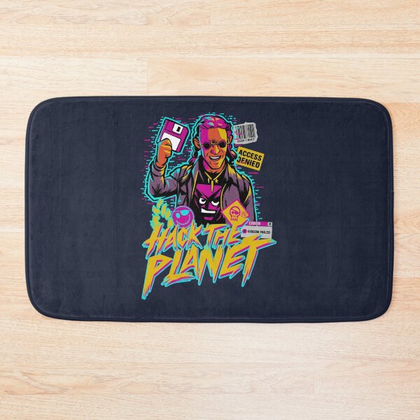 Item preview, Vaporwave Hack the Planet  designed and sold by McPod.