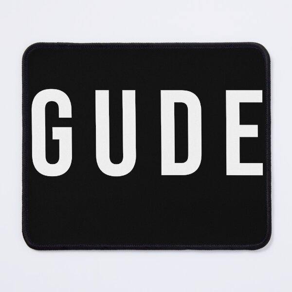Item preview, GUDE – Hessian greeting as a statement design designed and sold by nkhookysun.