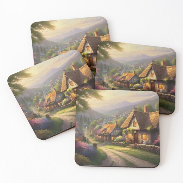 Item preview, A Spring Stroll in the Village designed and sold by BlareBlare.