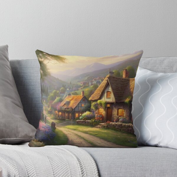 Item preview, A Spring Stroll in the Village designed and sold by BlareBlare.