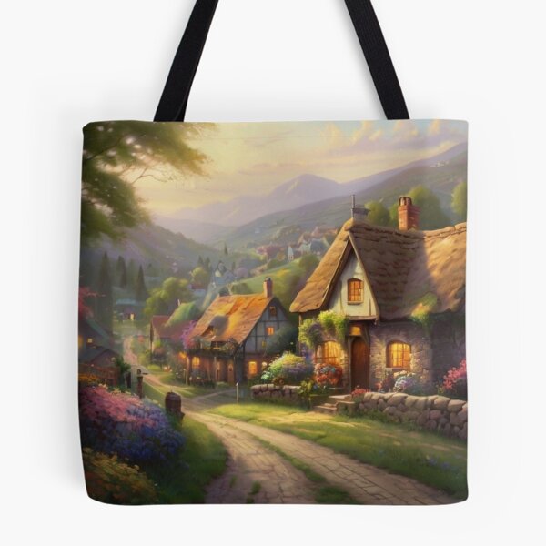Item preview, A Spring Stroll in the Village designed and sold by BlareBlare.