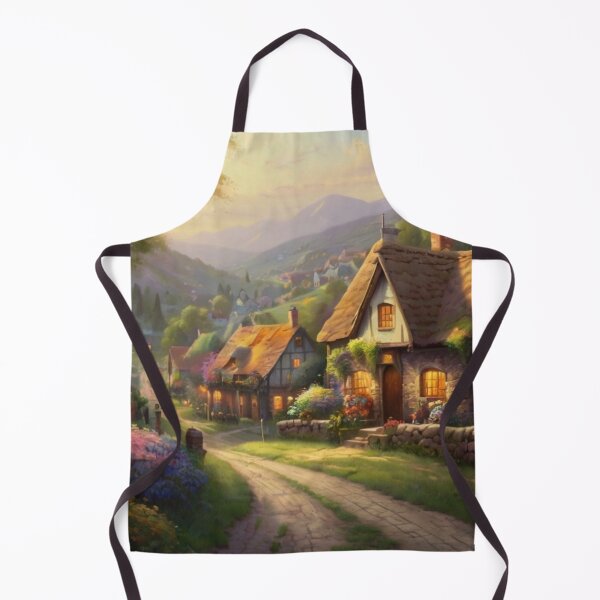 Item preview, A Spring Stroll in the Village designed and sold by BlareBlare.