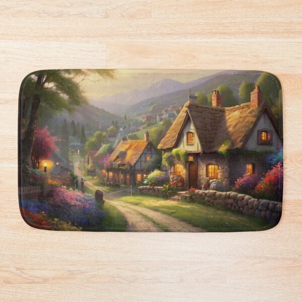 Item preview, A Spring Stroll in the Village designed and sold by BlareBlare.